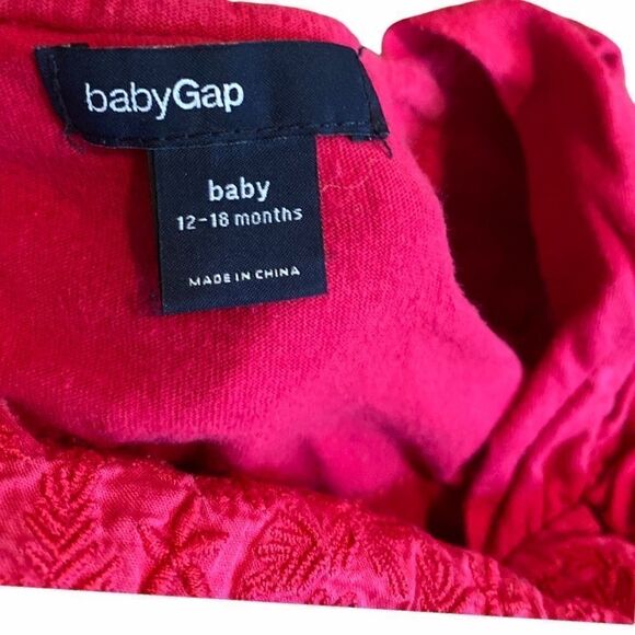 Lot of 3 Girls Dresses Gap Chaps Old Navy 12-18 MO - Picture 7 of 9